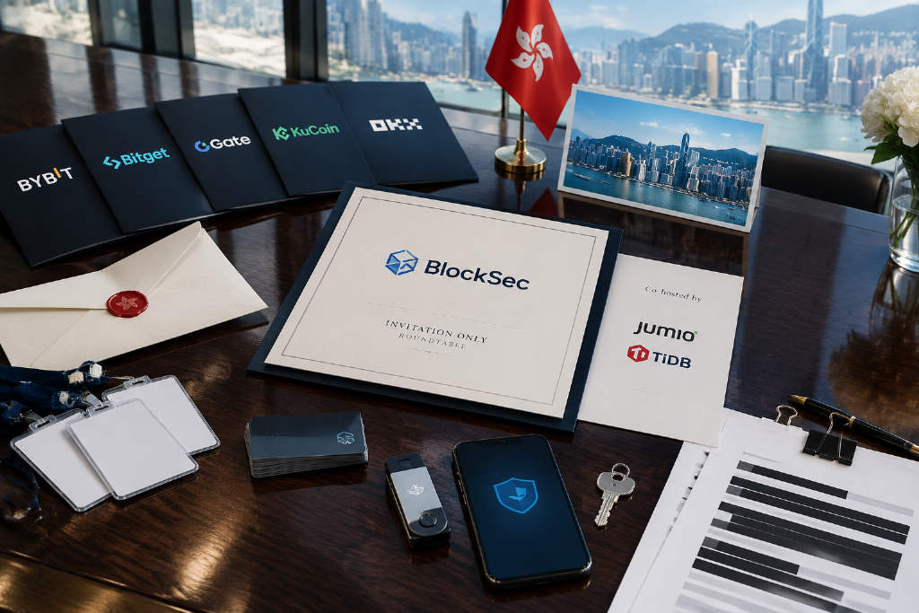 BlockSec 将于 9 月 16 日在香港举办闭门交流,聚焦加密安全与合规