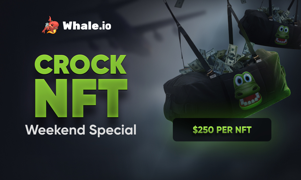 Whale.io Weekend Sale: Crock Dentist NFTs at 50% Off With Unlimited Minting