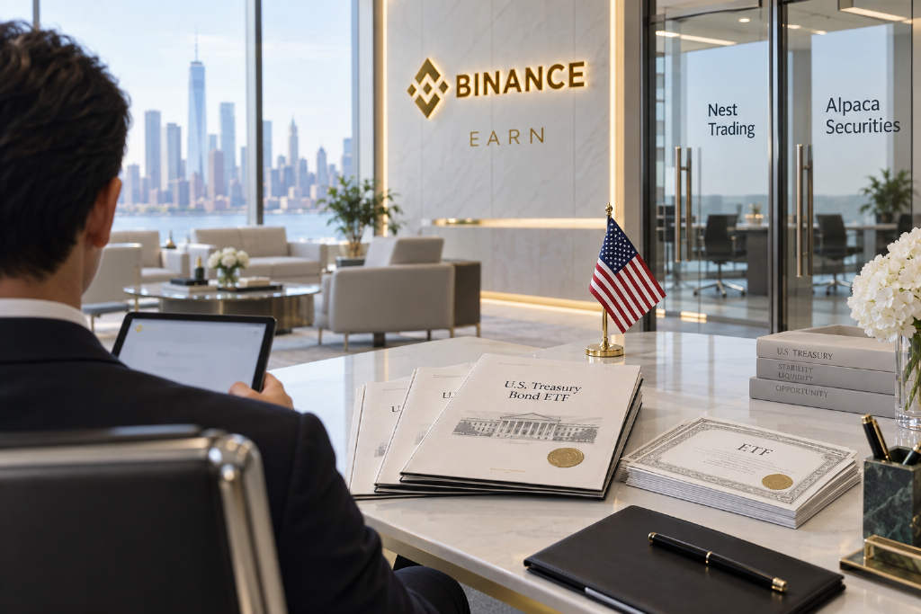 Binance 推出财富管理服务,开放 11 只美国债券 ETF 交易