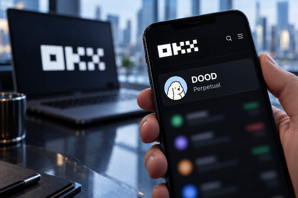 OKX 将于今日 16:00 上线 DOOD U 本位永续合约