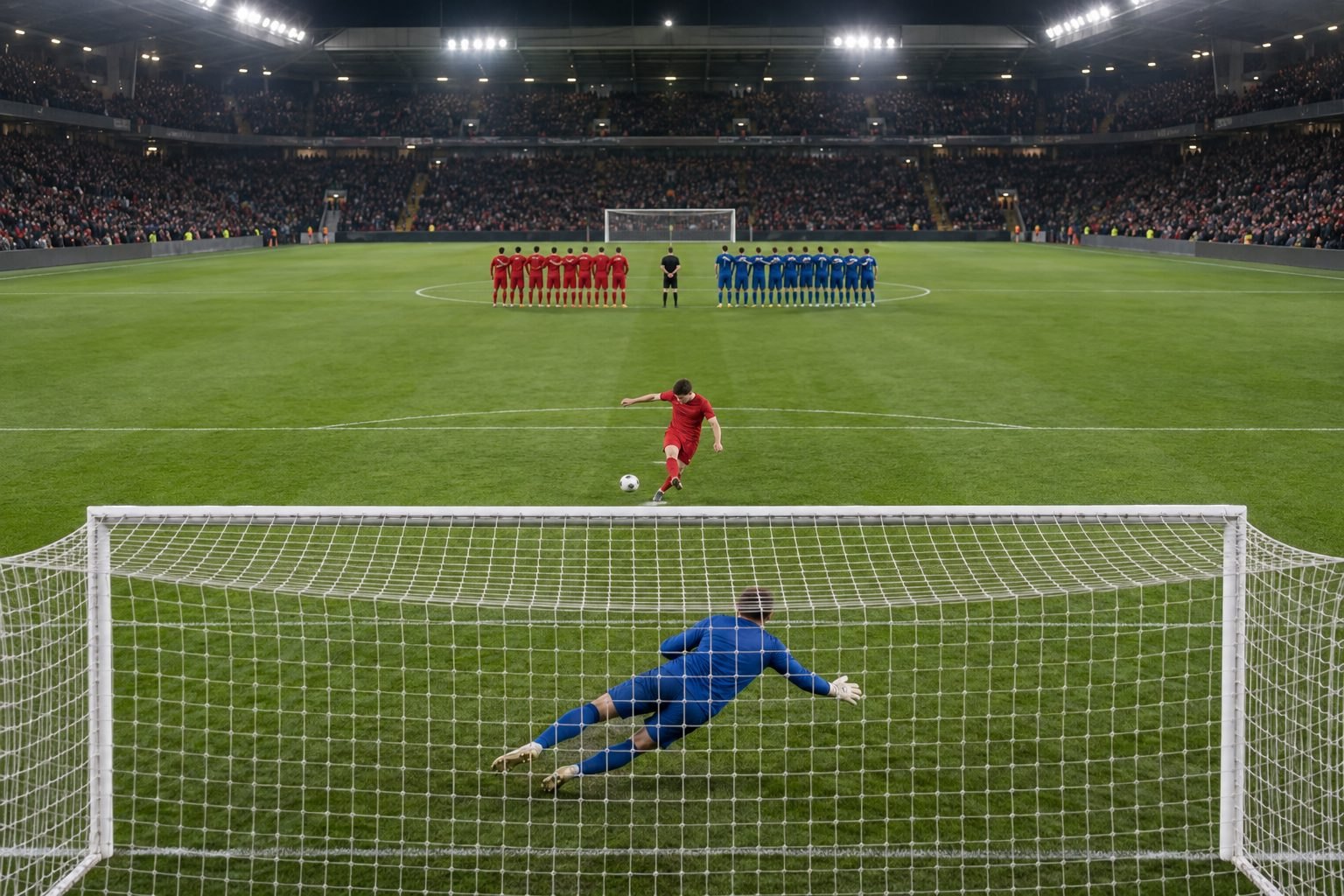 How does a penalty shootout work?