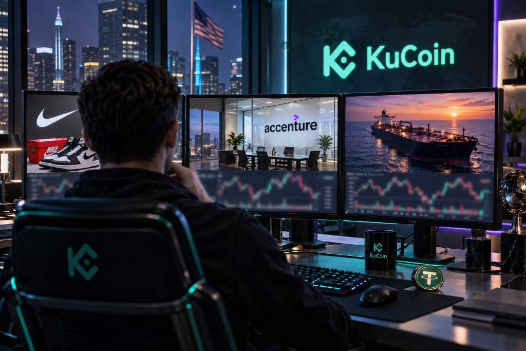 KuCoin 期货上线耐克、埃森哲及航运 ETF 永续合约