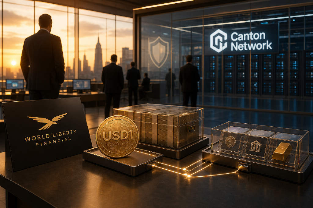 USD1 在 Canton Network 原生发行,主打隐私合规与原子结算
