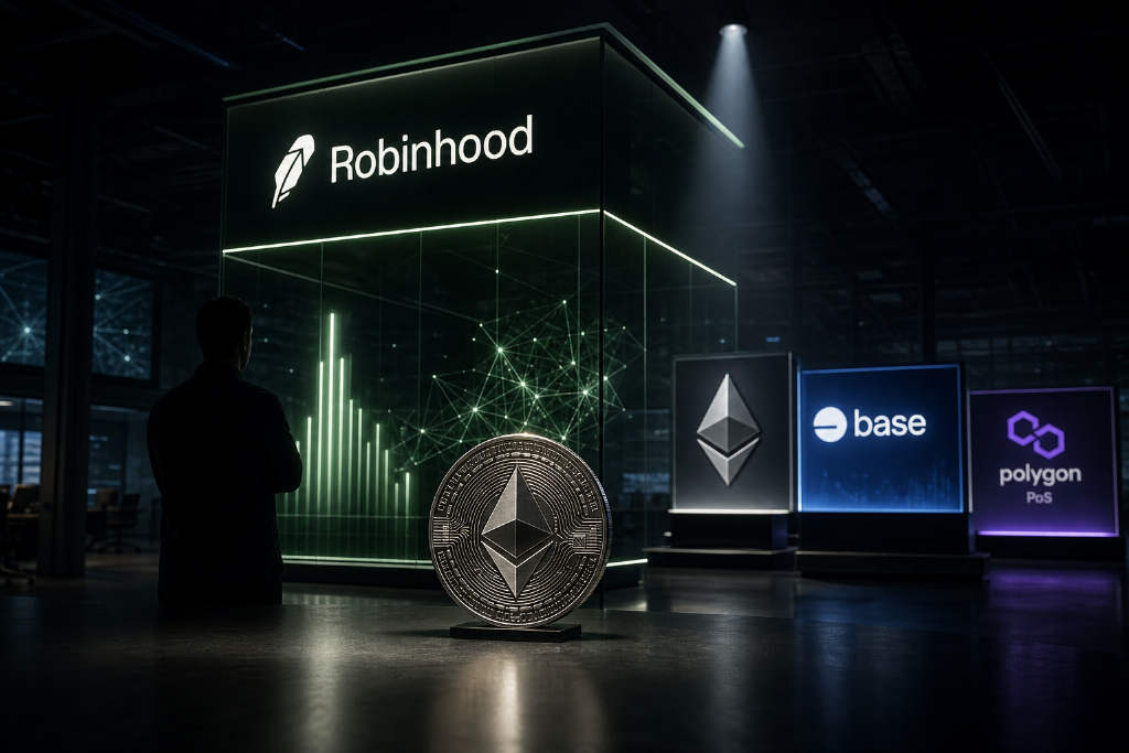 Robinhood Chain 7天收入826万美元,环比增长1653%居以太坊生态首位
