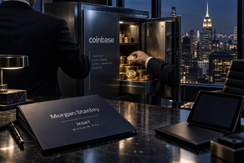 摩根士丹利旗下 MSBT 再提取 48.712 枚 BTC