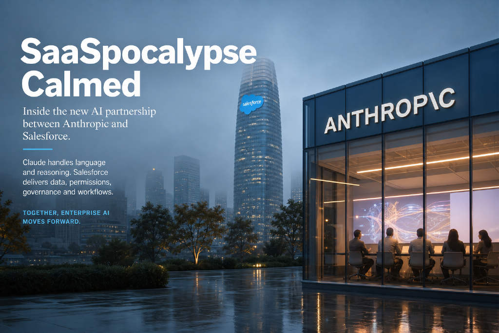 Anthropic与Salesforce推Claudeforce,回应“SaaS末日”争议