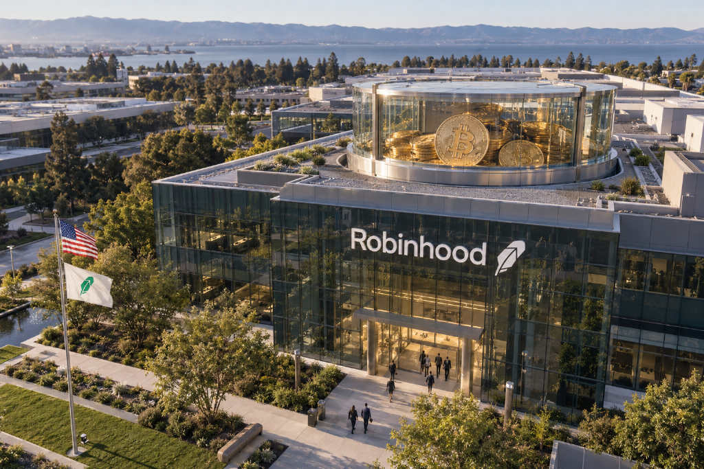 Robinhood首次以公司主体购入 2500 万美元比特币
