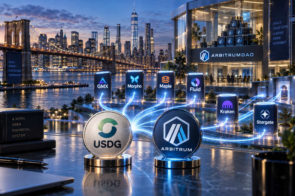 Paxos 发行的 USDG 上线 Arbitrum,DAO 提议追加 1 亿枚 ARB 激励