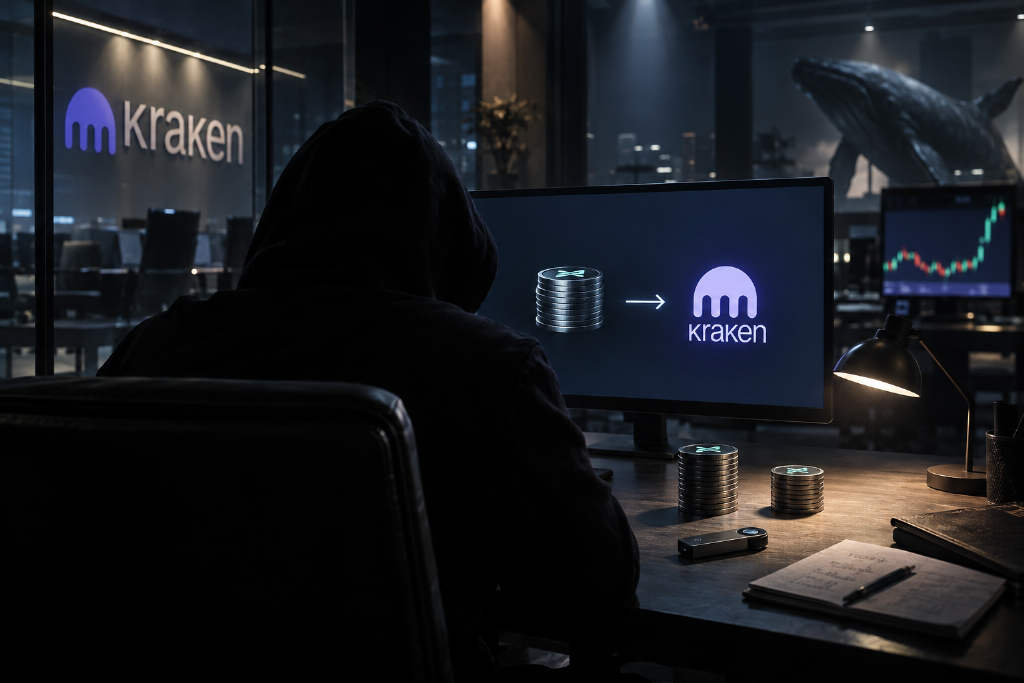 某地址向 Kraken 存入 13.1 万枚 HYPE,仍持有 14 万枚