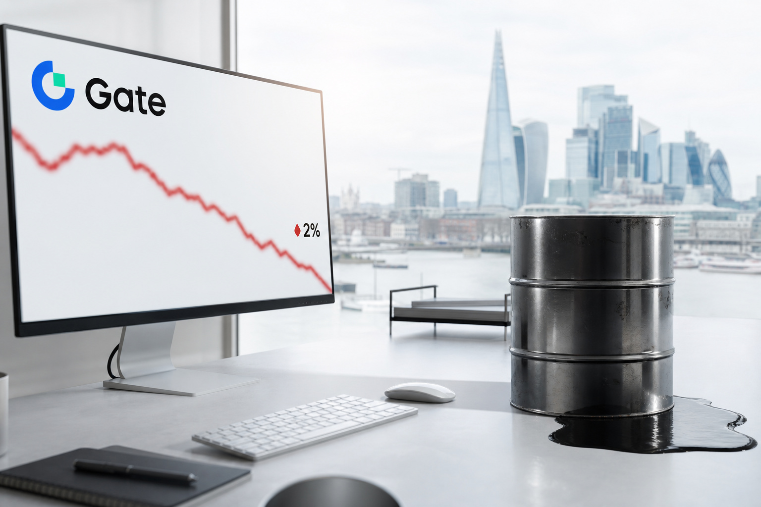 Brent Crude Falls to $88 per Barrel, Down 2.0% in 24 Hours