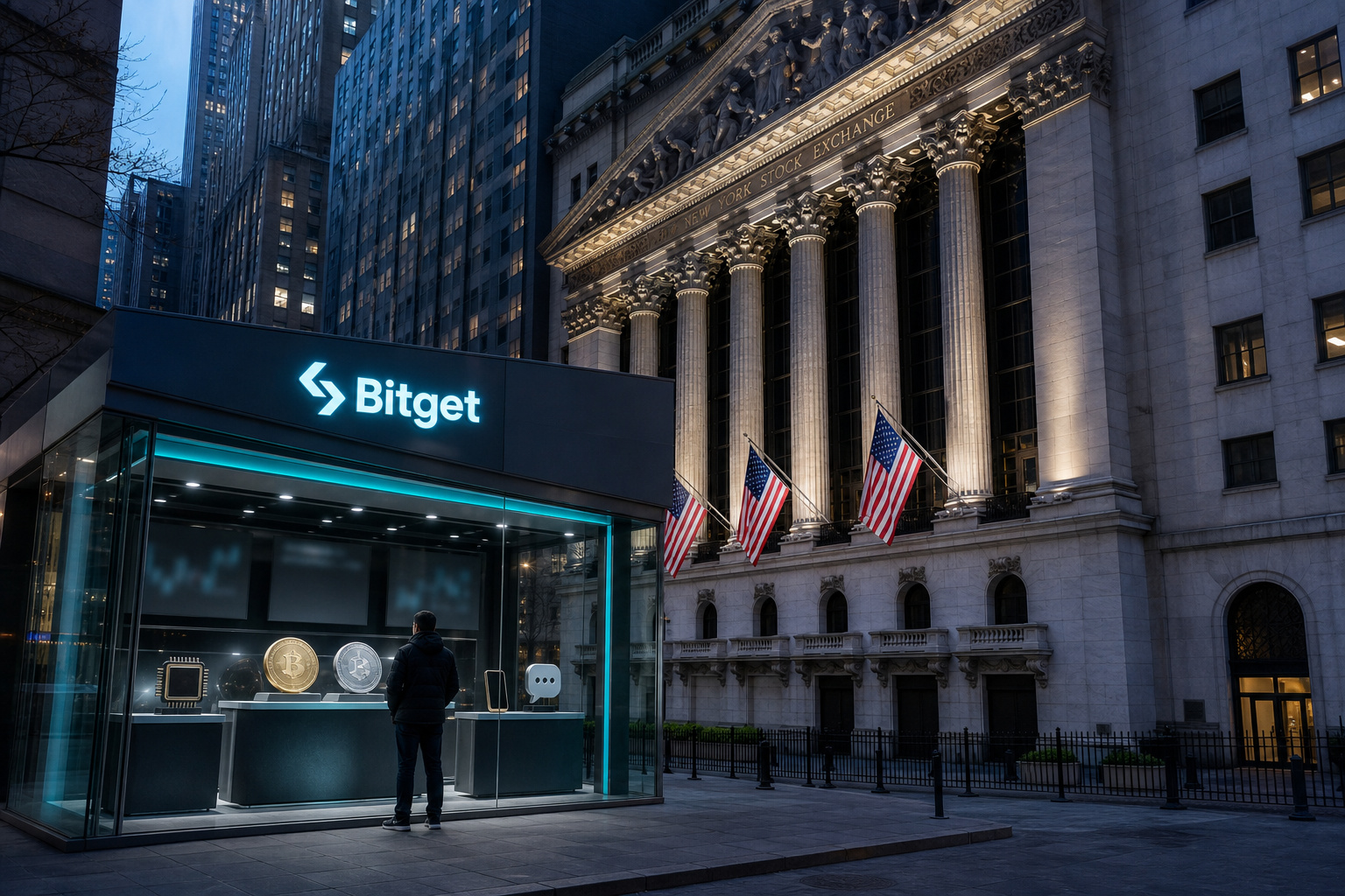Bitget launches stock dual investment product with more than 20 U.S. equity names