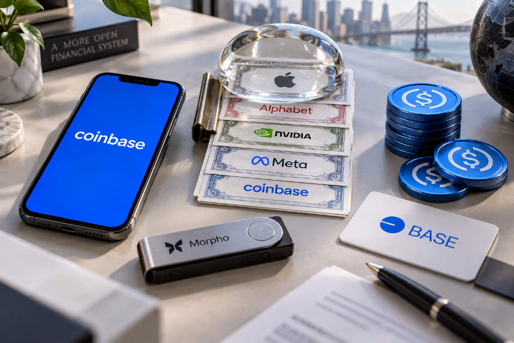 Morpho 在 Base 上线 Coinbase 代币化股票借贷市场