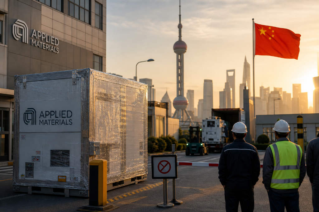 应用材料在华业务承压,出口管制影响持续加深