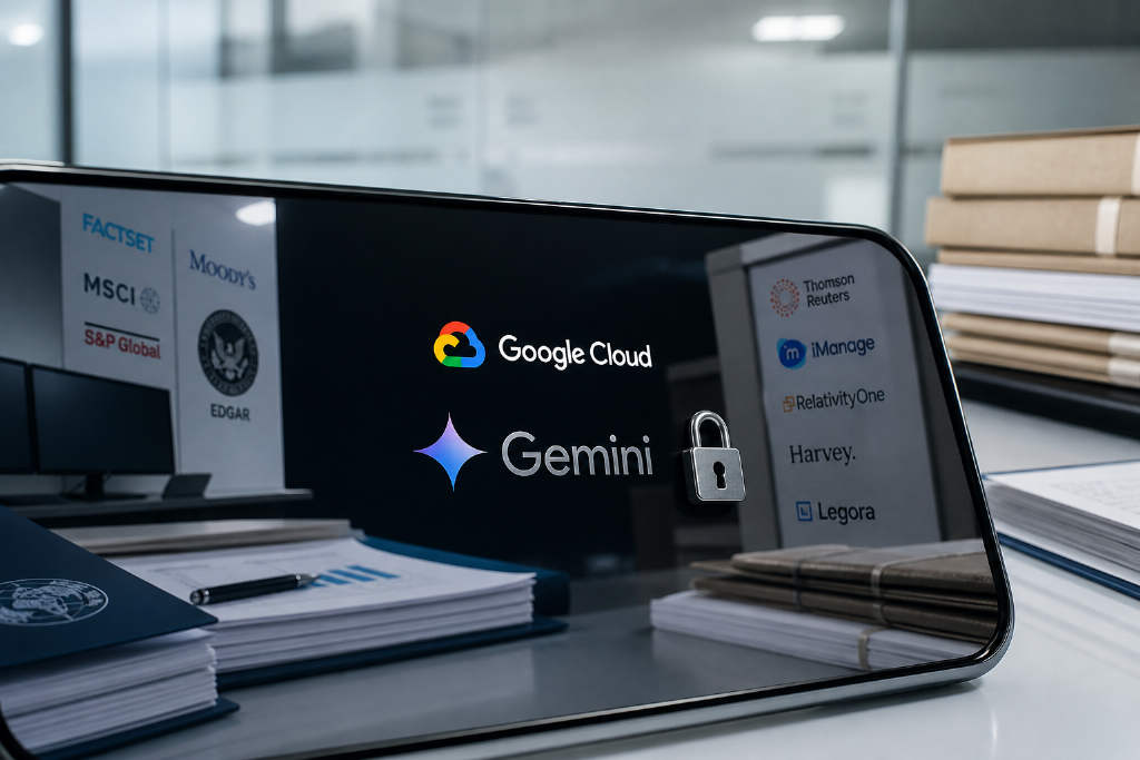 谷歌推 Gemini Enterprise 行业版,先落地金融与法律
