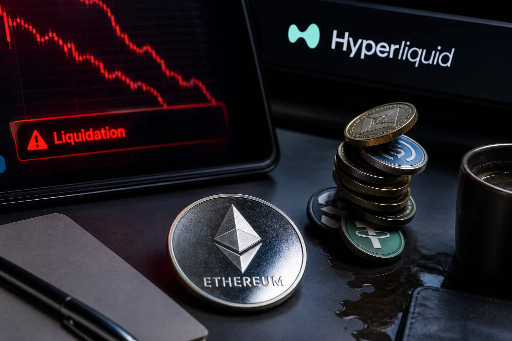 Hyperliquid第一大ETH空头浮亏扩大至1917万美元