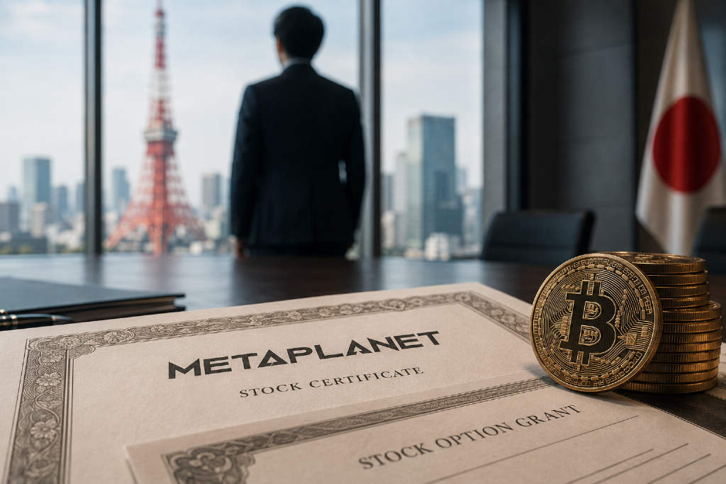 Metaplanet CEO回应股权激励争议:承认解释不足,行权后持股6.2%