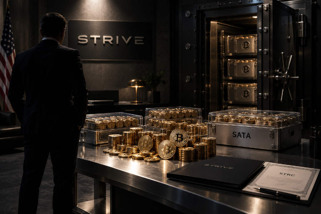 Strive 旗下 SATA 启动比特币增持,本周已筹资买入超 450 枚 BTC