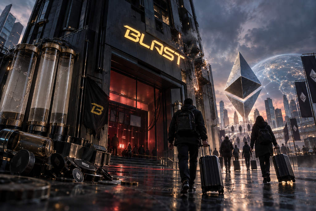 Ethereum Layer 2 Blast to shut down as TVL drops more than 98% from peak